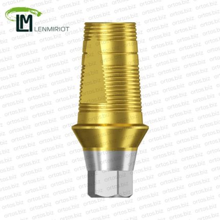 Титановое основание TiN Bell аналог GEO, совместимое с Osstem Mini, Lenmiriot M